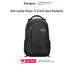 Balo Laptop Targus 15.6 inch Sport Backpack -TSB89103AP-70, Nylon chống thấm nước, vừa với Laptop/Macbook tới 15.6″