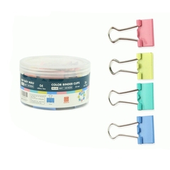 Kẹp bướm kẹp giấy màu 32mm hộp 24 chiếc
