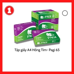 Giấy A4 Pagi 70 Xanh Tím