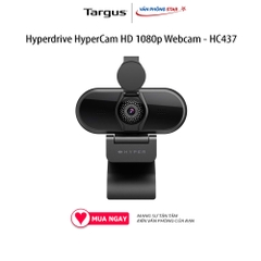 Hyperdrive HyperCam HD 1080p Webcam - HC437, độ phân giải full HD 1080p 30 fps, Xoay góc 180, Microphone đôi, chính hãng