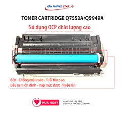 Hộp mực 49a 53a toner cartridgle CRG-108/308/515/715 dung lượng 3000 bản dùng cho HP LJ2015/2104/1160/132o Canon LBP