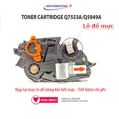 Hộp mực 49a 53a toner cartridgle CRG-108/308/515/715 dung lượng 3000 bản dùng cho HP LJ2015/2104/1160/132o Canon LBP