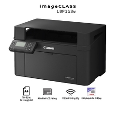 Máy in Laser Canon LBP 913W tốc độ in 22 trang/phút nhỏ gọn có WIFI