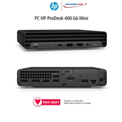 PC HP ProDesk 400 G6 Mini (i3-10105T/4GB RAM/256GB SSD/WL+BT/K+M/Win 11) (60U52PA) Wifi + Bluetooth, Windows 11