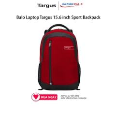 Balo Laptop Targus 15.6 inch Sport Backpack -TSB89103AP-70, Nylon chống thấm nước, vừa với Laptop/Macbook tới 15.6″