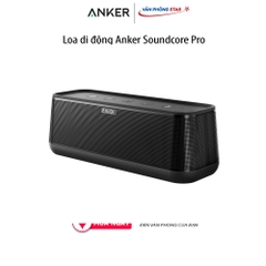Loa di động Anker Soundcore Pro. Kháng nước, bụi IPX4. Kết nối Bluetooth 4.2, NFC, tích hợp micro, 25W, pin 18 giờ