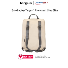 Balo Laptop 15.6 inch TARGUS Newport Ultra Slim Backpack chính hãng tại Vanphongstar Bảo hành 1 năm