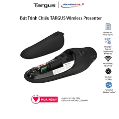 Bút Trình Chiếu TARGUS P19 Wireless Presenter With Laser Pointer Kết nối không dây Tương thích với Windows & MacOS