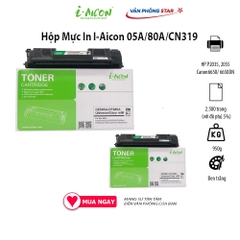 Hộp Mực 05A/80A CHÍNH HÃNG I-AICON dùng cho máy in HP LaserJet P2035,2055/Canon LBP 6650/6650DN CAM KẾT BẢO HÀNH 1 ĐỔI 1
