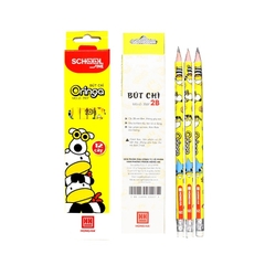 Bút Chì Oringa 2B Kèm Tẩy
