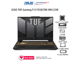 Laptop ASUS TUF Gaming F15 FX507ZM-HN123W (Core™ i7-12700H | 16GB | 512GB | GeForce RTX™ 3060 | 15.6 inch FHD)