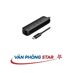 Bộ chuyển USB Type C 2.0 sang USB 3.0 + LAN 10/100 Mbps CM416 20010917 Ugreen 10917