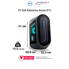 PC Dell Alienware Aurora R13 (i7-12700KF/16GB RAM/512GB SSD/RTX3080Ti/WL+BT/K+M/Office/Win 11)