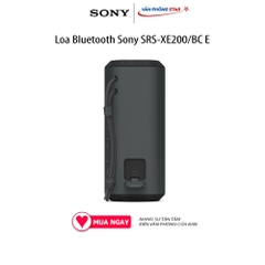 Loa Bluetooth Sony SRS-XE200/BC E, Kết nối USB Type-C, Bluetooth 5.2, Chống nước và chống bụi IP67, Bộ loa X-Balanced