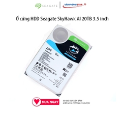 Ổ cứng HDD Seagate SkyHawk AI 20TB 3.5 inch, 7200RPM, SATA3, 256MB Cache (ST20000VE002) chính hãng vanphongstar