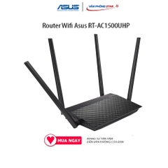 Router Wifi Asus RT-AC1500UHP 2.4 GHz / 5 GHz Chuẩn 802.11