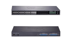 Gateway chuyển đổi máy lẻ analog 32 cổng FXS Grandstream GXW4232 màn hình LCD, 1 LAN Gigabit Jack nối RJ11 và Jack 57JE