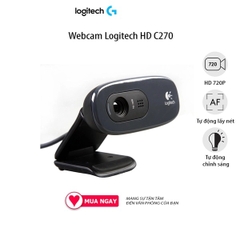 Webcam Logitech C270 HD 720P