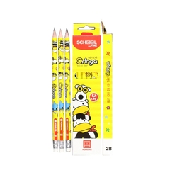 Bút Chì Oringa 2B Kèm Tẩy