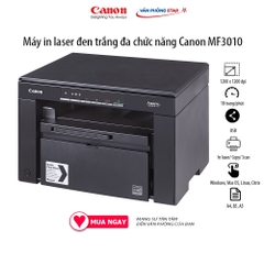 Máy In Canon ImageCLASS MF3010AE - Chính Hãng, A4 Đen Trắng, Đa Chức Năng In, Copy, Scan, kết nối Usb tại Vanphongstar