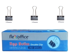Kẹp bướm Flexoffice 19mm FO-DC02