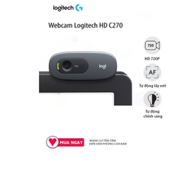 Webcam Logitech C270 HD 720P