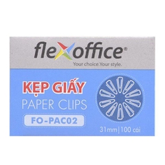 Kẹp giấy Flexoffice FO-PAC02