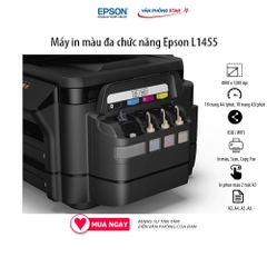 [FREESHIP] Máy in phun đa năng A3 Epson L1455 (In,Scan,Copy, Fax) 18 trang / 1 phút độ phân giải 4800 x 1200 dpi