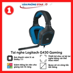 Tai nghe Logitech G430 Gaming chính hãng