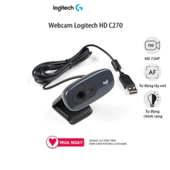 Webcam Logitech C270 HD 720P