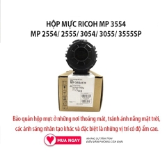 Mực Ricoh Type 3054 / 3554 dùng Cho máy MP 2554/ 2555/ 3054/ 3055/ 3555SP