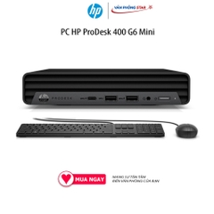 PC HP ProDesk 400 G6 Mini (i3-10105T/4GB RAM/256GB SSD/WL+BT/K+M/Win 11) (60U52PA) Wifi + Bluetooth, Windows 11