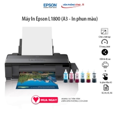 [FREESHIP] Máy In Epson L1800 (A3 - In phun màu) 15 trang / 1 phút độ phân giải 5760 x 1440 dpi