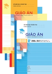 01 quyển Sổ Giáo án, A4