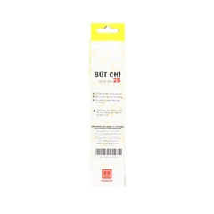 Bút Chì Oringa 2B Kèm Tẩy