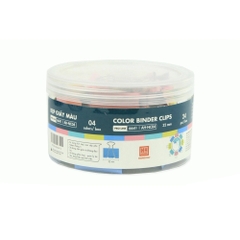 Kẹp bướm kẹp giấy màu 32mm hộp 24 chiếc