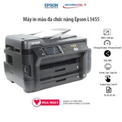 [FREESHIP] Máy in phun đa năng A3 Epson L1455 (In,Scan,Copy, Fax) 18 trang / 1 phút độ phân giải 4800 x 1200 dpi