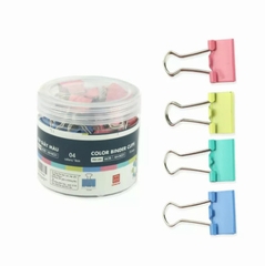 Kẹp bướm, kẹp giấy màu Hồng Hà 15mm