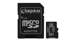 64GB micSDXC Canvas Select Plus 100R A1 C10 Card + ADP