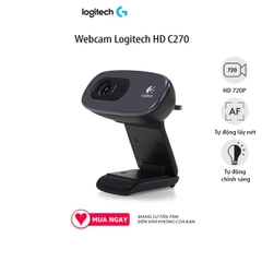 Webcam Logitech C270 HD 720P
