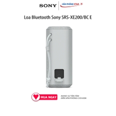 Loa Bluetooth Sony SRS-XE200/BC E, Kết nối USB Type-C, Bluetooth 5.2, Chống nước và chống bụi IP67, Bộ loa X-Balanced