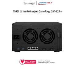 Thiết bị lưu trữ mạng Synology DS1621+ 4 GB DDR4 ECC SODIMM AMD Ryzen V1500B 4-core 2.2 GHz 6 Khay đựng ổ cứng