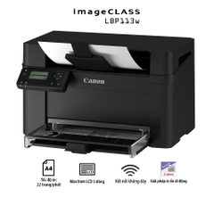 Máy in Laser Canon LBP 913W tốc độ in 22 trang/phút nhỏ gọn có WIFI
