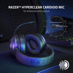 Tai nghe Razer Kraken V3 X USB gaming chống ồn tích hợp micro. Âm thanh vòm 7.1 đệm tai êm ái chính hãng Vanphongstar