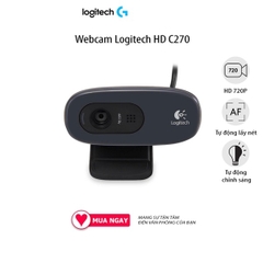 Webcam Logitech C270 HD 720P