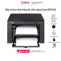 Máy In Canon ImageCLASS MF3010AE - Chính Hãng, A4 Đen Trắng, Đa Chức Năng In, Copy, Scan, kết nối Usb tại Vanphongstar