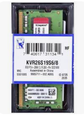 Ram Kingston SODIMM 1.2V 8GB 2666Hz DDR4 Non-ECC CL19 SODIMM 1Rx16