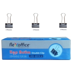 Kẹp bướm Flexoffice 19mm FO-DC02