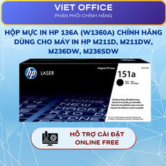 Mực In HP 151A Chính Hãng (W1510A) In Đậm Nét, Dùng Cho Máy HP 4003DN/4003DW/4103FDW