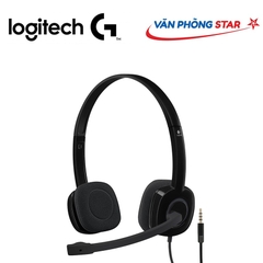 [FREESHIP] Tai nghe Logitech H151 tại Vanphongstar Chất Lượng Cao Với Mic Khử Tiếng Ồn Chính hãng bảo hành 12 tháng
